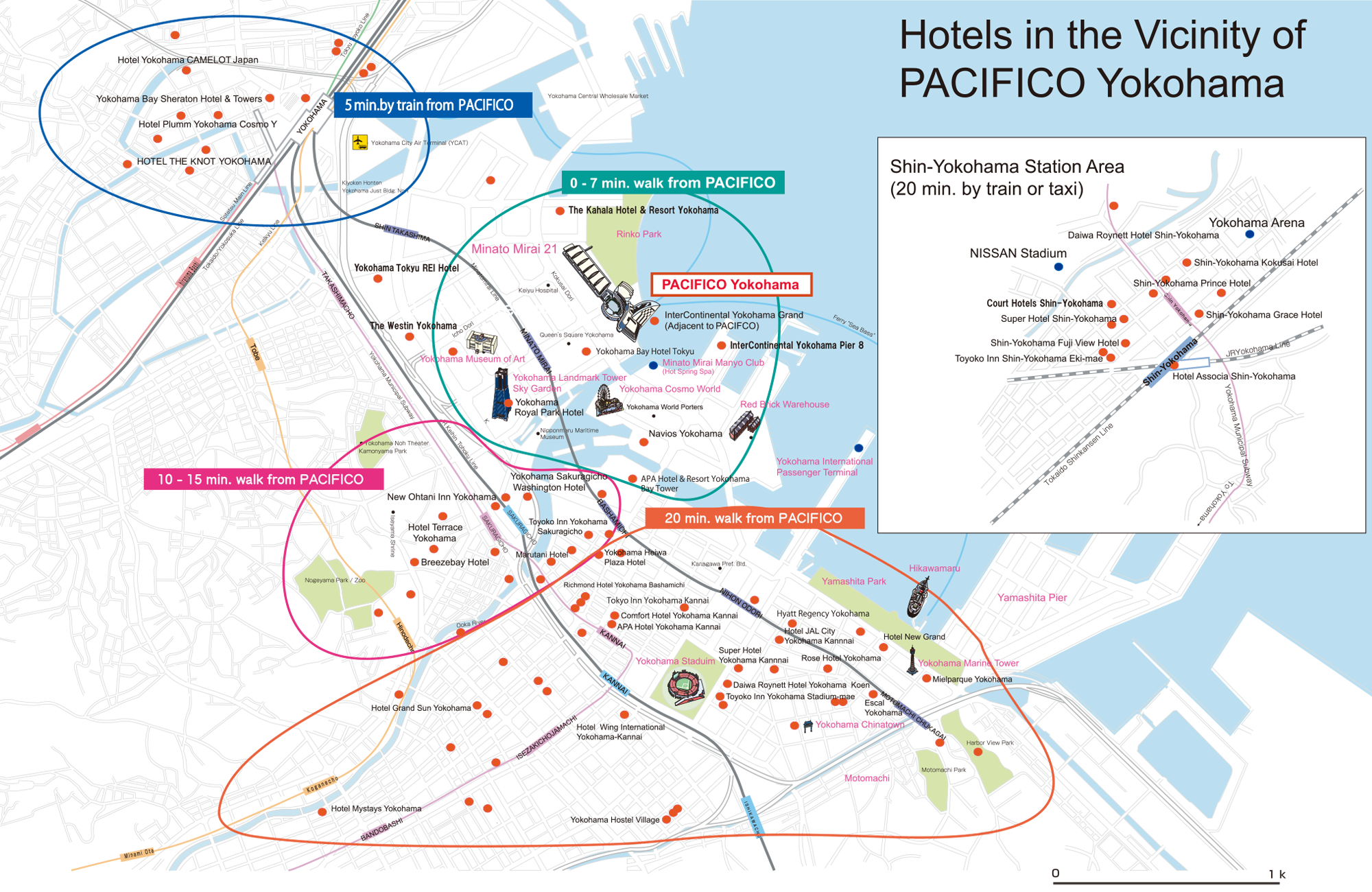 Hotels Map